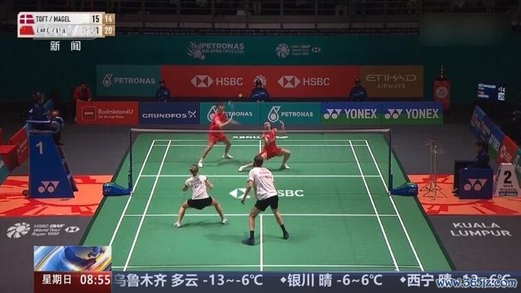 马来西亚羽毛球公开赛：国羽晋级四项决赛 混双冠亚军提前锁定